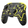 PDP REMATCH GLOW must, kollane mängupult analoog-/digitaalne Nintendo Switch, Nintendo Switch OLED