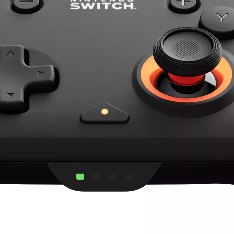 PDP Afterglow Wave must USB-mängupult analoog-/digitaalne Nintendo Switch, Nintendo Switch Lite, Nintendo Switch OLED