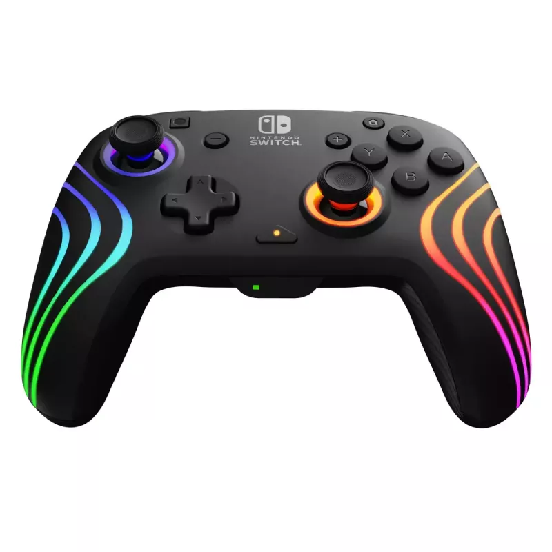 PDP Afterglow Wave must USB-mängupult analoog-/digitaalne Nintendo Switch, Nintendo Switch Lite, Nintendo Switch OLED