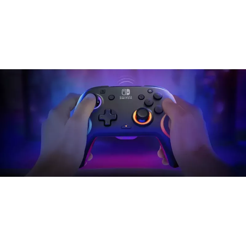 PDP Afterglow Wave must USB-mängupult analoog-/digitaalne Nintendo Switch, Nintendo Switch Lite, Nintendo Switch OLED