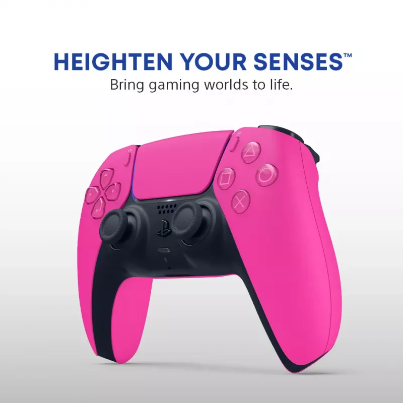 Mängupult Sony DualSense v3 mängukonsoolile PlayStation 5 — roosa, Bluetooth ja USB USB-C, sisseehitatud aku