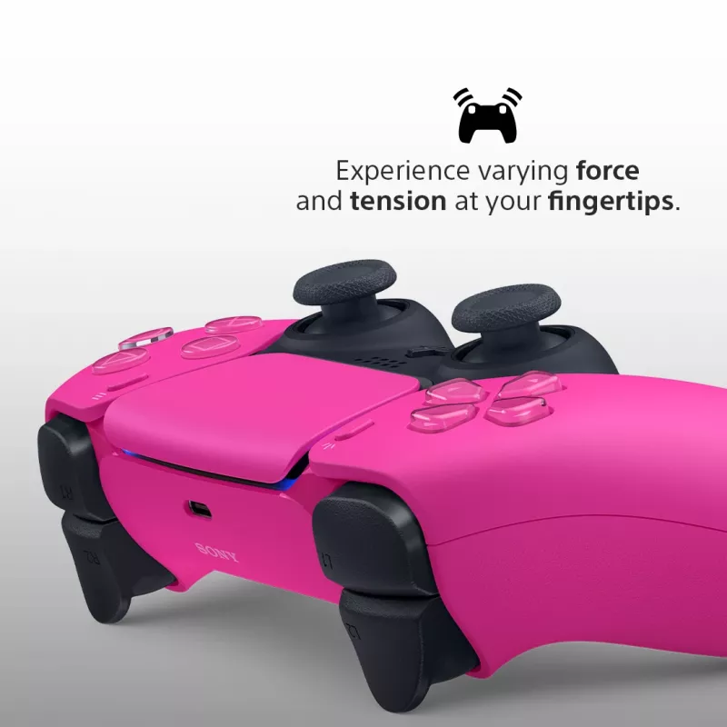Mängupult Sony DualSense v3 mängukonsoolile PlayStation 5 — roosa, Bluetooth ja USB USB-C, sisseehitatud aku