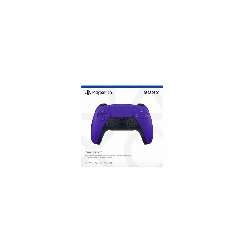Sony kontroller juhtmeta DualSense Galactic Purpl V2, Mängupult, PlayStation 5, Tagasi-nupp, Menüü-nupp, Start-nupp, Analoog / Digitaalne, Erinevad, Juhtmega ja juhtmeta