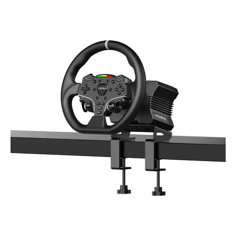 MOZA RS20 mängukontroller Must rool + pedaalid PC