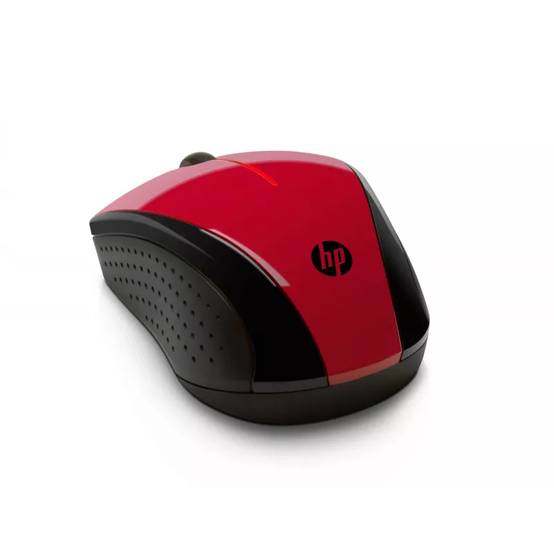 HP X3000 Sunset Red juhtmevaba hiir, mõlemakäeline, optiline, RF-juhtmevaba, 1200 DPI, punane