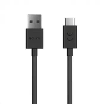 Sony UCB20 USB-kaabel USB 2.0 1 m USB A USB C Must