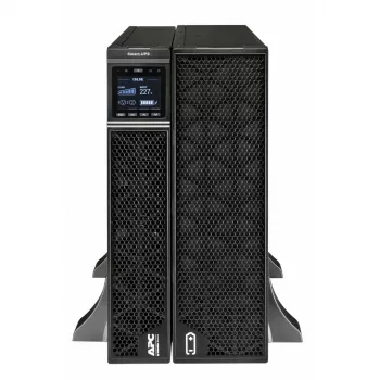 APC Smart-UPS On-Line, 8kVA/8kW, Rack/Torn, 230V, 2x IEC C13+1x IEC C19+Juhtmega 3-juhtmeline (H+N+E) väljundid, Võrgukaart, Ilma siinikomplektita