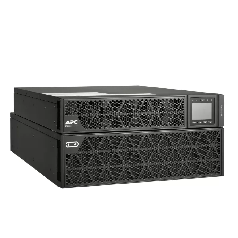 APC Smart-UPS On-Line, 8kVA/8kW, Rack/Torn, 230V, 2x IEC C13+1x IEC C19+Juhtmega 3-juhtmeline (H+N+E) väljundid, Võrgukaart, Ilma siinikomplektita