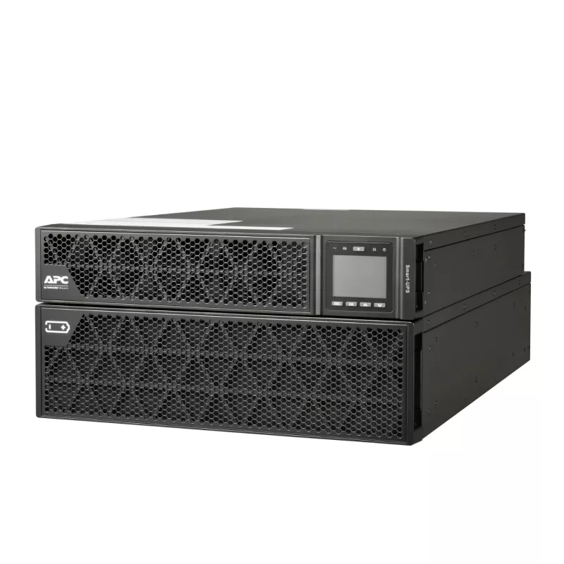 APC Smart-UPS On-Line, 8kVA/8kW, Rack/Torn, 230V, 2x IEC C13+1x IEC C19+Juhtmega 3-juhtmeline (H+N+E) väljundid, Võrgukaart, Ilma siinikomplektita