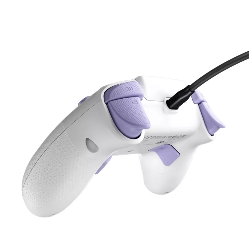 Turtle Beach REACT-R lilla, Valge USB Gamepad PC, Xbox One, Xbox One S, Xbox One X, Xbox Series S, Xbox Series X
