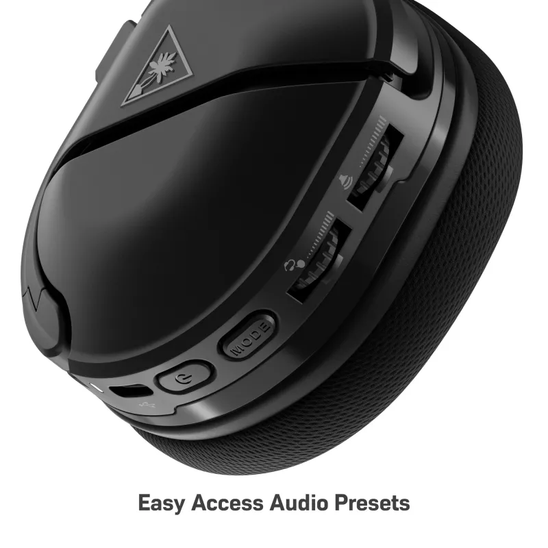 Peakomplekt Turtle Beach Stealth 600 Gen 2 MAX — juhtmega ja juhtmevaba, USB-C, ümberkõrvaklapid, 20–20000 Hz, must