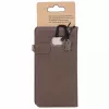 Buffalo 657525 mobiiltelefoni ümbris 14 cm (5.5 tolli) Folio Pruun