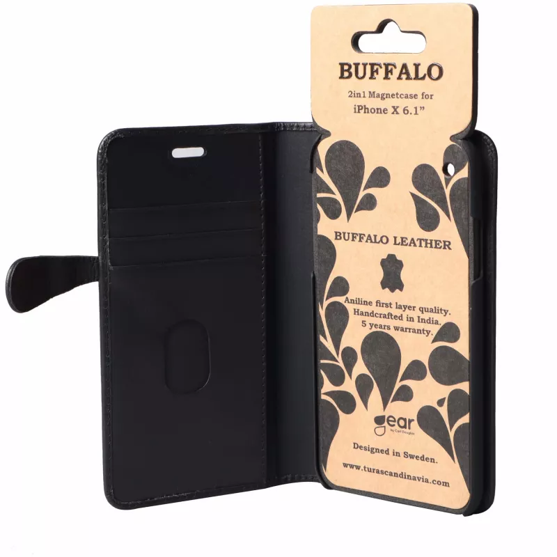 Buffalo 658561 mobiiltelefoni ümbris Folio Must