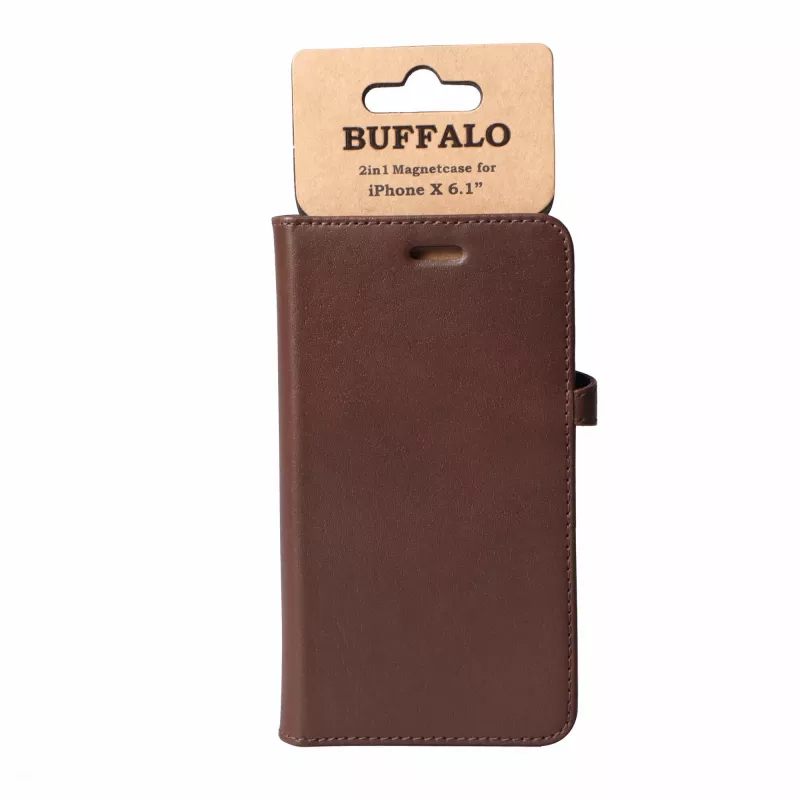 Buffalo 658562 mobiiltelefoni ümbris 15,5 cm (6,1 tolli) Folio Pruun