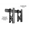 Videoseina kinnitus Multibrackets M Public Push 40-70 tolli Must
