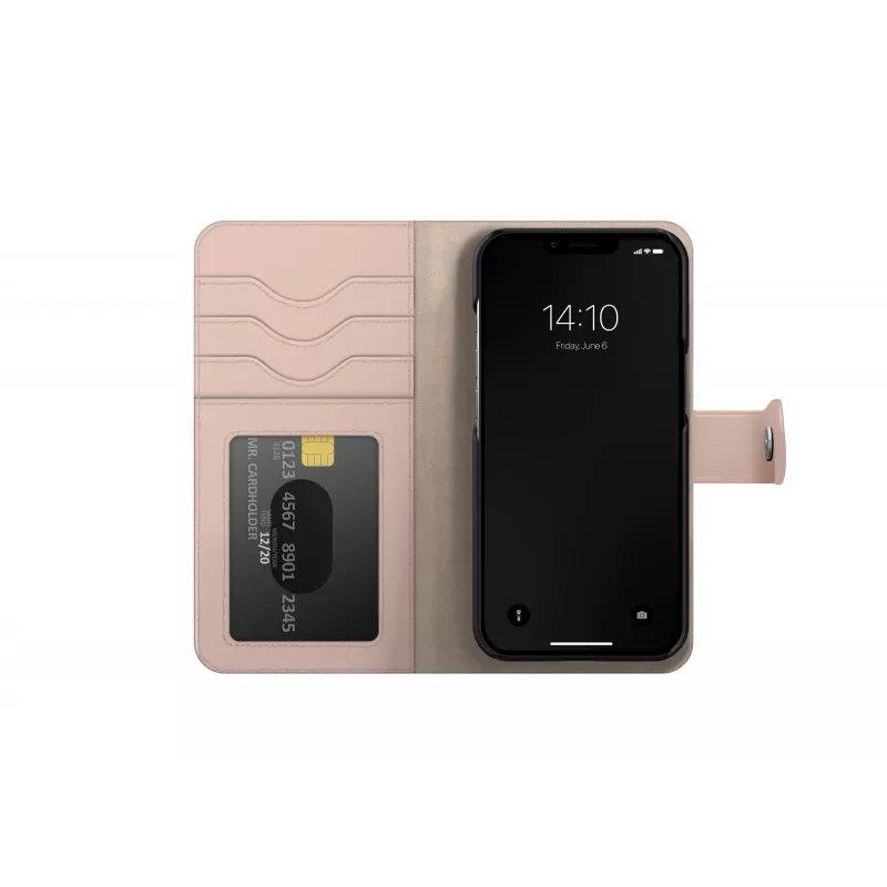 iDeal of Sweden Magnet Wallet+ iPhone 13 / 14 / 16e Roosa, flippümbris, Apple, iPhone 13/14/16E, 15.4 cm (6.06 inch), Roosa