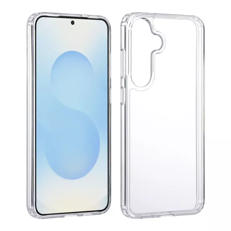 Mobiiltelefoni ümbris Usorteret Tolerate TPU kate Samsung S25+ jaoks — 6,7 tolli (17 cm), läbipaistev