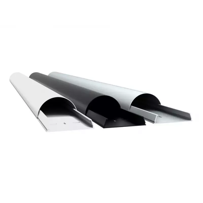 Multibrackets M universaalne kaablikate must 18 mm lai, 1600 mm pikk
