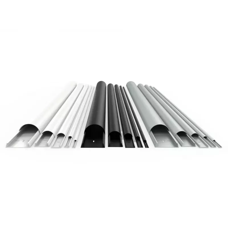 Multibrackets M universaalne kaablikate must 18 mm lai, 1600 mm pikk