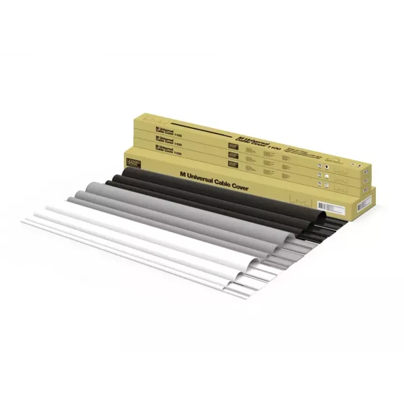 Multibrackets M universaalne kaablikate must 18 mm lai, 1600 mm pikk