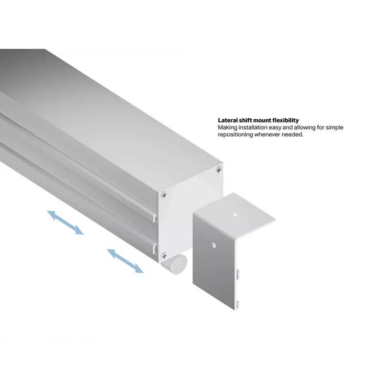 Multibrackets M 1:1 käsitsi projektsiooniekraan 200x200, 112 tolli Valge Edition