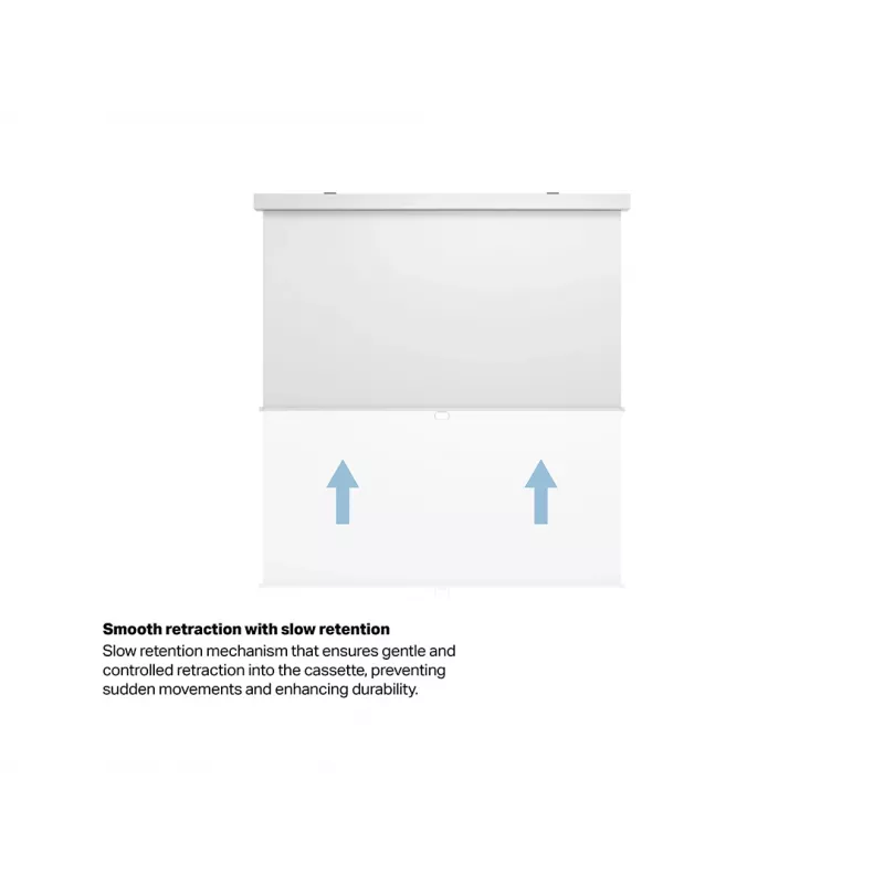 Multibrackets M 1:1 käsitsi projektsiooniekraan 200x200, 112 tolli Valge Edition