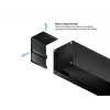 Multibrackets M 16:9 Motoriseeritud projektsiooniekraan 240x135, 108 tolli Must Edition