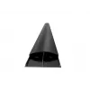 Multibrackets M kaabel kate SS Must 75 mm L - 1600 mm P