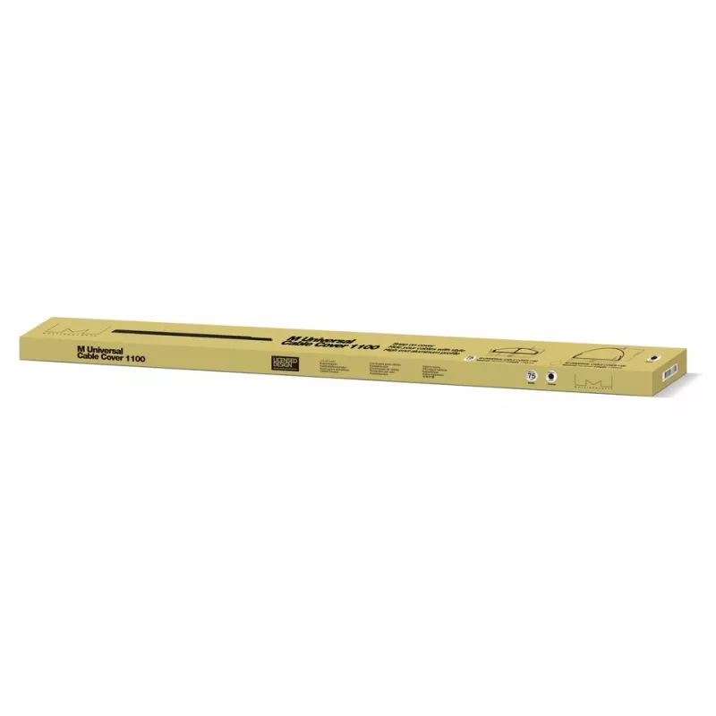 Multibrackets M kaabel kate SS Must 75 mm L - 1600 mm P