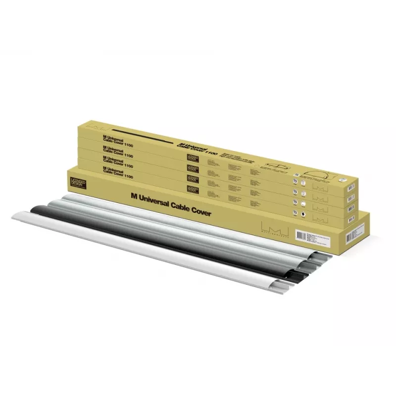 Multibrackets M kaabel kate SS Must 75 mm L - 1600 mm P