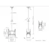 Laekinnitus Multibrackets M Public Medium seljad vastamisi must 3000