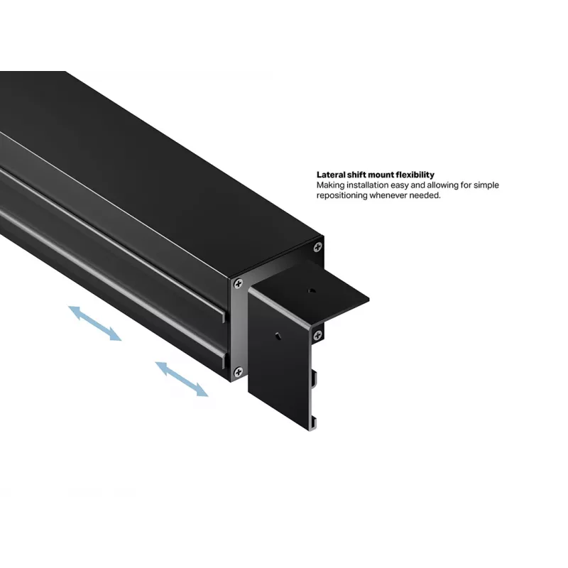 Motoriseeritud projektsiooniekraan MULTIBRACKETS M 16:10 135 tolli — mattvalge pind, vaadatav laius 2,91 m, motoriseeritud ajam