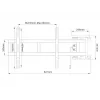 Pöördhoova kinnitus MULTIBRACKETS M Universal 180° — 26-tolliste kuni 47-tolliste ekraanide jaoks, VESA kuni 400x400, max 25 kg, must