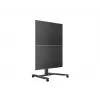 Single Screen Public Display Stand MULTIBRACKETS M – must, toetab kuni 60 kg, VESA 200x200–800x400