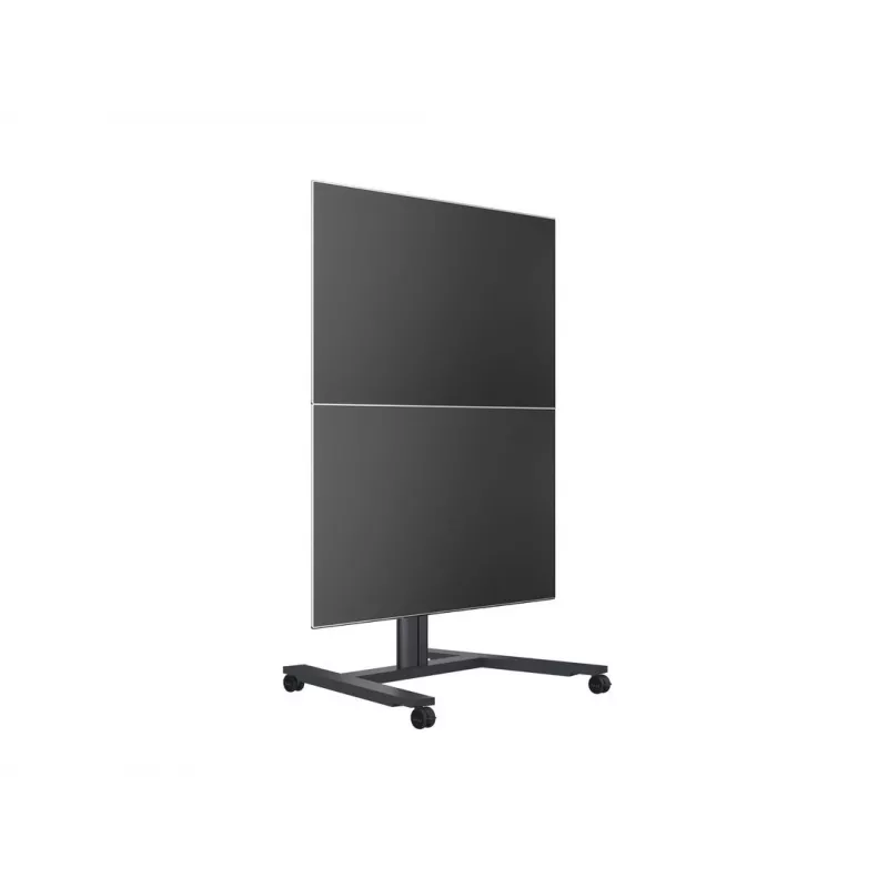 Single Screen Public Display Stand MULTIBRACKETS M – must, toetab kuni 60 kg, VESA 200x200–800x400