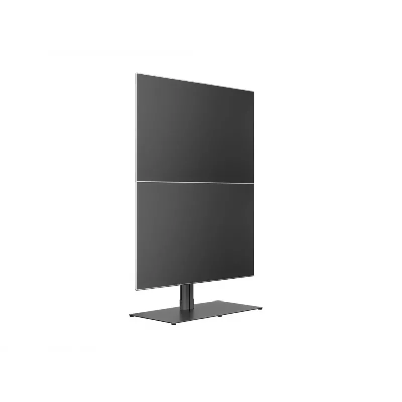 Single Screen Public Display Stand MULTIBRACKETS M – must, toetab kuni 60 kg, VESA 200x200–800x400