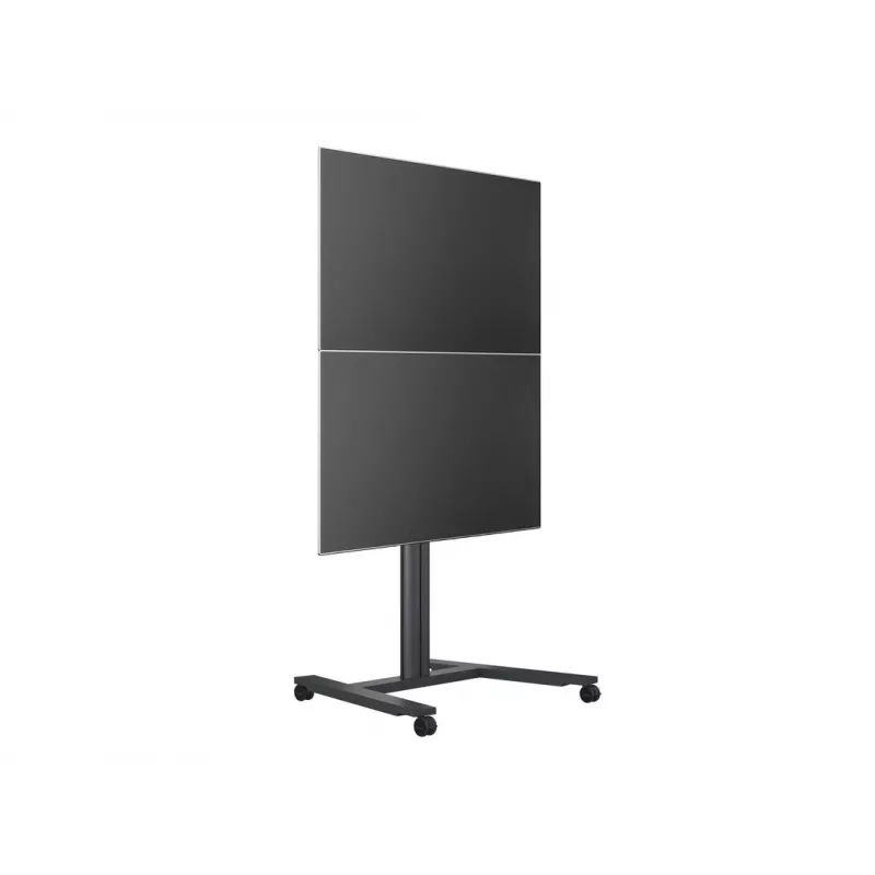 Single Screen Public Display Stand MULTIBRACKETS M – must, toetab kuni 60 kg, VESA 200x200–800x400
