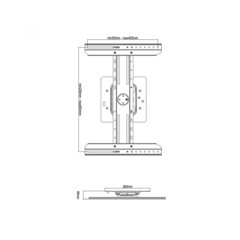 Multibrackets M Universal Digital Signage Wallmount Must