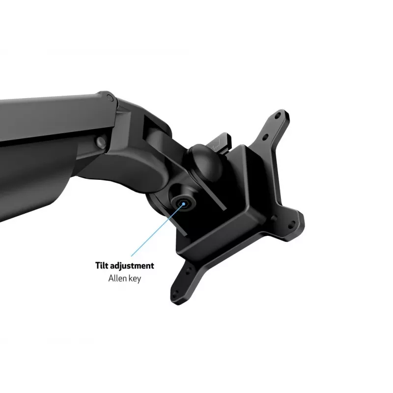 Multibrackets M VESA Gas Lift Arm Quad Must 40 kg 15-32 tolli