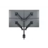 Multibrackets M VESA Gas Lift Arm Quad Must 40 kg 15-32 tolli