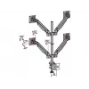 Multibrackets M VESA Gas Lift Arm Quad Must 40 kg 15-32 tolli