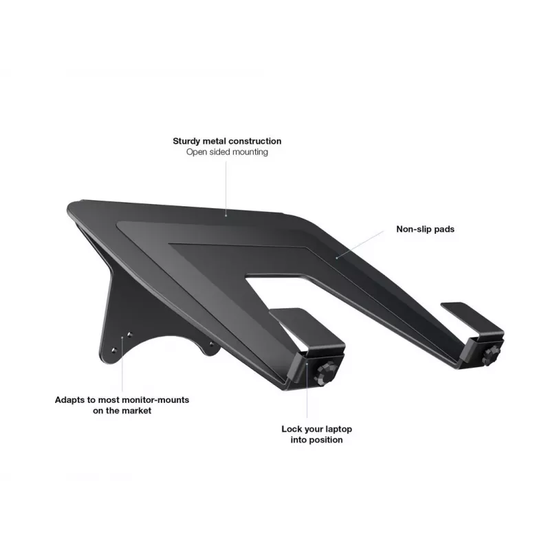 Sülearvuti alus Multibrackets M Laptop Holder Gas Lift Arm Must