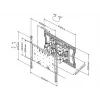 Kinnitusklamber Multibrackets M VESA Super õhuke Tilt & Turn Plus HD