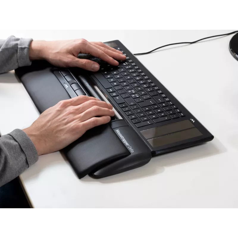 Hiir Mousetrapper Delta hiir Must Laiendatud USB-A
