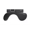 Käetugi Mousetrapper Armrest Asymmetric — Kunstnahk, Must, 680×205×20 mm