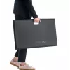 Seismismatt Mousetrapper Active Standing Mat — ristkülikukujuline, must, 740×450 mm, paksus 1,8 cm