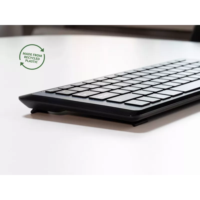 Mousetrapper Type Mini klaviatuur QWERTY US USB-C, Mini, juhtmega, USB, QWERTY, must