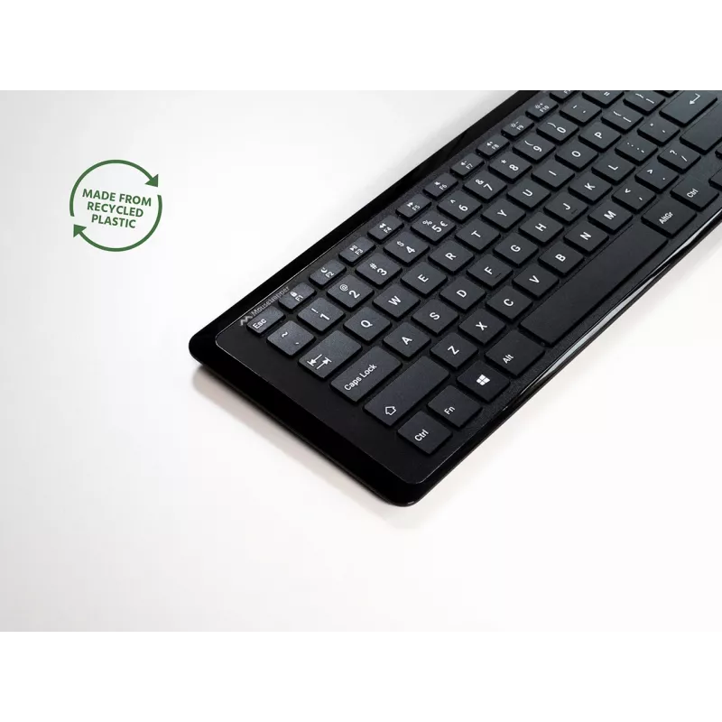 Mousetrapper Type Mini klaviatuur QWERTY US USB-C, Mini, juhtmega, USB, QWERTY, must