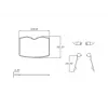 Riiul Multibrackets M Public Floorstand Shelf Basic 150 Must Plastik Teras