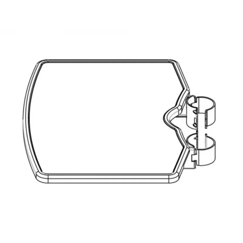 Riiul Multibrackets M Public Floorstand Shelf Basic 150 Must Plastik Teras